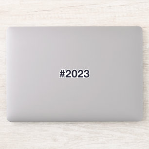 2023ハッシュタグ2誕生日記念日 シール