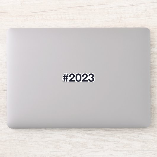 2023ハッシュタグ2誕生日記念日 シール (コンピューター)