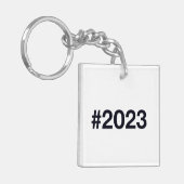 2023ハッシュタグ キーホルダー (正面左)