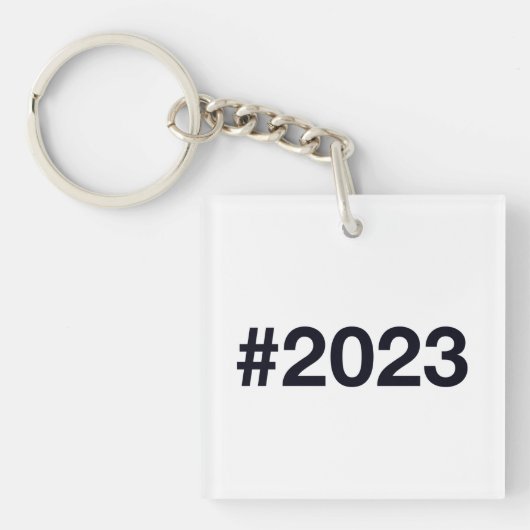 2023ハッシュタグ キーホルダー (正面)