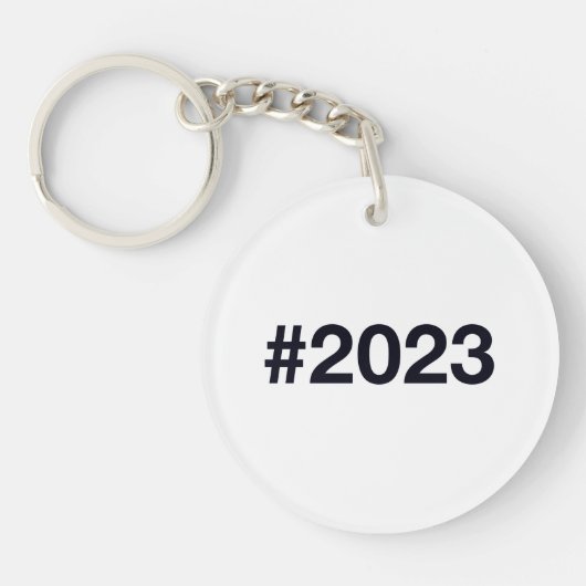2023ハッシュタグ キーホルダー (正面)
