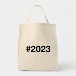 2023ハッシュタグ トートバッグ
