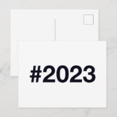 2023ハッシュタグ ポストカード (正面/裏面)