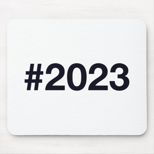 2023ハッシュタグ マウスパッド (正面)