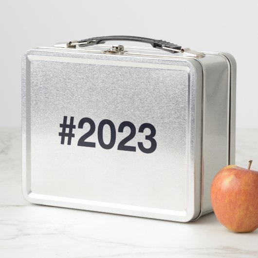 2023ハッシュタグ メタルランチボックス (インサイチュ)