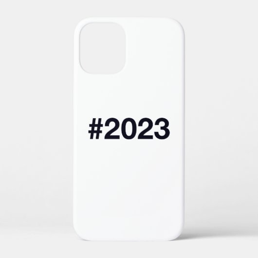 2023ハッシュタグ Case-Mate iPhoneケース (裏面)