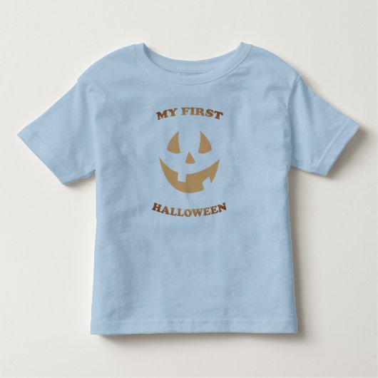 2023ハロウィン赤ちゃん男の子女の子初めての衣装 トドラーTシャツ (正面)