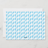 2023パーソナライズされた年の長男の日 シーズンカード (裏面)