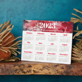 2023ビジネスカレンダーイーゼル フォトプラーク (側面)