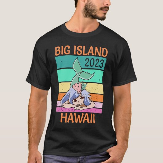 2023ビッグアイランドバケーションマーメイド Tシャツ (正面)