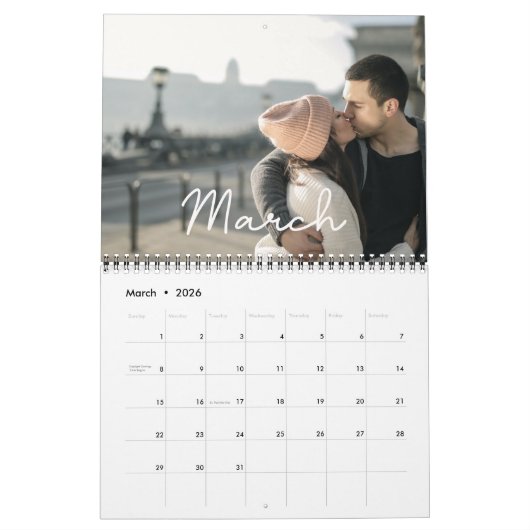 2023ファミリーカスタムフォトメモリ カレンダー (3月 2026)