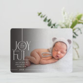 2023ファミリーフォトエレガントタイプモダンブラックフェード シーズンカード (スタンド正面)