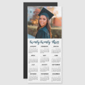 2023フォトカレンダー磁気カード |色カスタム付 (正面/裏面)