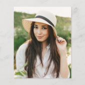 2023フローラコーラルピーチ写真卒業パーティー チラシ (裏面)