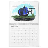 2023ヘリコプターカレンダー カレンダー (3月 2027)