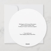 2023ホリデー企業のロカスタムゴグリーンリース シーズンカード (裏面)