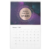 2023ボスレディやる気を起こさせる引用文 カレンダー (2月 2027)