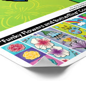 2023ポスター – バイオレット(te) & Butterfly -Buelton.Art ポスター (角)