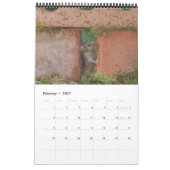 2023マウスのジョージ カレンダー (2月 2027)