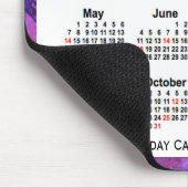 2023マゼンタホリデーアートカレンダーby Janz マウスパッド (コーナー)