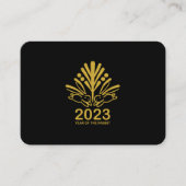 2023ミニカレンダー 名刺 (正面)