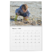 2023ミニマリストモダンファミリーカスタム写真 カレンダー (2月 2026)