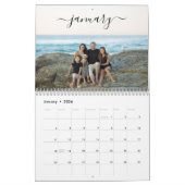 2023ミニマリストモダンファミリーカスタム写真 カレンダー (1月 2026)