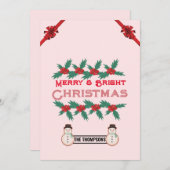 2023メリー年のクリスマス シーズンカード (正面/裏面)