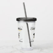 2023モダン年ガラスのミニマル卒業授業 アクリルタンブラー (左)