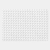 2023モダン年抽象芸術惑星ハッピーニューイヤー ラッピングペーパーシート (正面3)