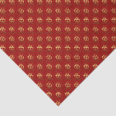 2023ラビットイヤー金ゴールドエンボス効果ティッシュペーパー 薄葉紙 (詳細)