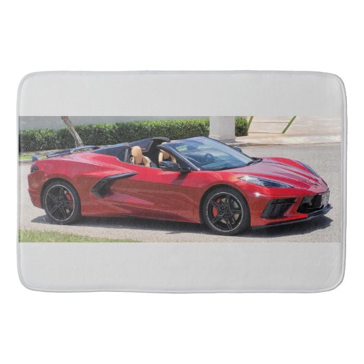 2023レッドコルベット浴場 バスマット (正面)