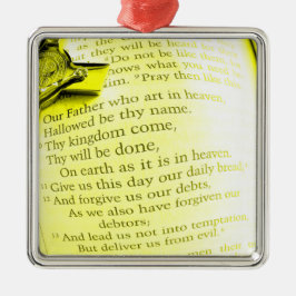 2023ローズ祈りの言葉 メタルオーナメント