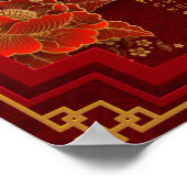 2023中国の年うさぎの新年 ポスター (角)