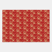 2023中国の年うさぎ ラッピングペーパーシート (正面)