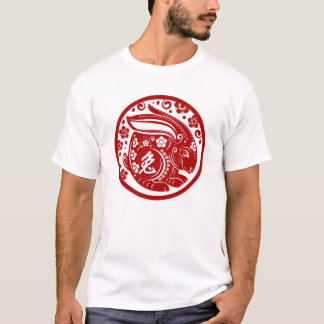 2023中国の年うさぎ Tシャツ