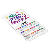 2023今日を素晴らしい作る |カレンやる気を起こさせるダー マグネット (右側)