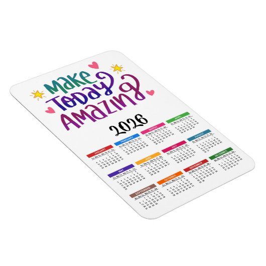 2023今日を素晴らしい作る |カレンやる気を起こさせるダー マグネット (右側)
