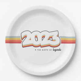 2023伝説誕生 ペーパープレート