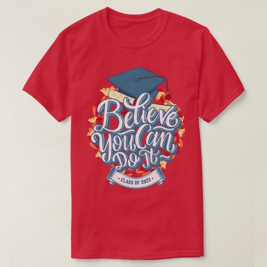 2023信じ年卒業 Tシャツ (デザイン正面)