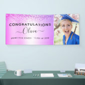 2023卒業グリッター紫 横断幕 (トレードショー)