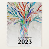 2023名前をカスタムする プランナー手帳 (正面)