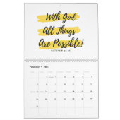 2023大胆不敵で素晴らしい作り カレンダー (2月 2027)