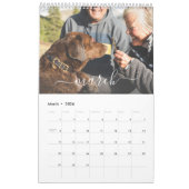 2023家族モダンのカスタム写真(フルカレンダー) カレンダー (3月 2026)