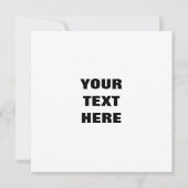 2023年うさぎ中国の新年 | 2 招待状 (裏面)