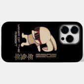 2023年うさぎ新年中国のの贈り物アイディア Case-Mate iPhoneケース (裏面 (横))