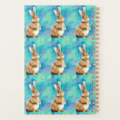 2023年うさぎ、Apple Green、Azure Blue プランナー手帳 (裏面)