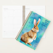 2023年うさぎ、Apple Green、Azure Blue プランナー手帳 (ディスプレー)