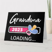 2023年おばあちゃん Loading I - おばあちゃんに昇格しました カード (正面)
