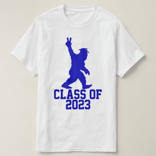 2023年おもしろいのビッグフット級 – 卒業2023 Tシャツ (デザイン正面)